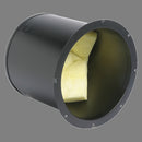 Atlas Sound 95-8-10 8" Recessed Round Speaker Enclosure 10" Deep W/Fiberglass