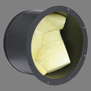 Atlas Sound 95-8-7 8" Recessed Round Speaker Enclosure 7" Deep W/Fiberglass