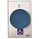 RCI Rutherford Controls 990H-MAx40 Blue Handicapped Tamper-Resistant Maintained Mushroom Switch