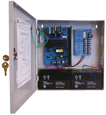 Altronix AL400ULPD8CB 8 PTC Output Power Supply/Charger  - 12VDC @ 4A or 24VDC @ 3A