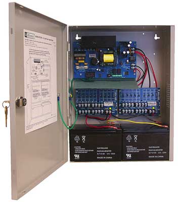 Altronix AL600ULXPD16CB 16 PTC Output Power Supply/Charger  - 12/24VDC @ 6A