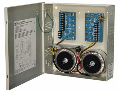 Altronix ALTV248600ULCB 8 PTC Output CCTV Power Supply, 24VAC @ 25A or 28VAC @ 20A