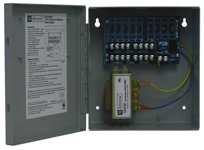 Altronix ALTV248CB 8 PTC Output CCTV Power Supply, 24VAC @ 4A or 28VAC @ 3.5A