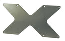 VMP AP-1 400mm x 200mm VESA Adapter Plate,Silver