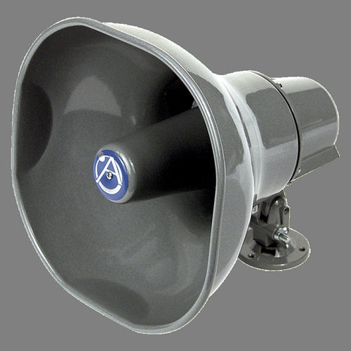 Atlas Sound AP-30T Omni-Purpose Loudspeaker Horn 30 Watts, w/Xfmr. (25/70.7/100V)