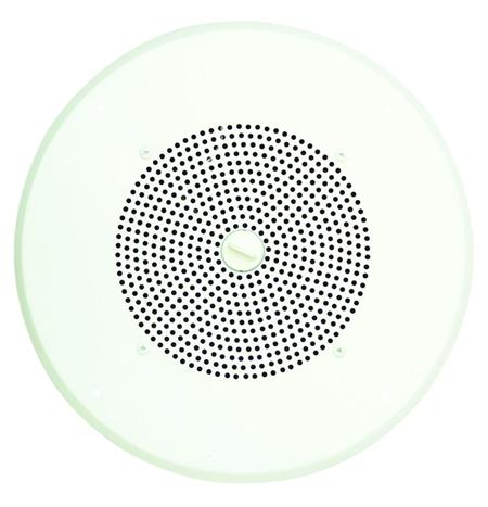 Bogen ASUG1DK Amplified Speaker  with Ceiling Grille, Bright White,Detachable Knob