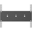 Atlas Sound ATPLATE-HR Attenuator Rack Mounting Plate Holds up to 3 Attenuators in Half Width Rack