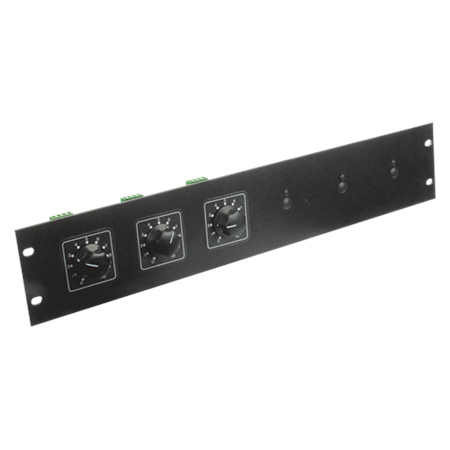 Atlas Sound ATPLATE-052 Attenuator Rack Mounting Plate Holds up to 6 Attenuators