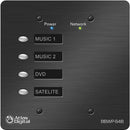 Atlas Sound BBWP-S4B BlueBridge DSP Controller with 4-Button Controller (Black)
