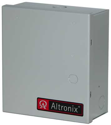 Altronix BC100 Grey Enclosure - 8.5"H x 7.5"W x 3.5"D, 19 gauge steel