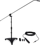 Galaxy Audio CBM-324 3 Element Carbon Fiber Boom Mic W/ 24" Stand