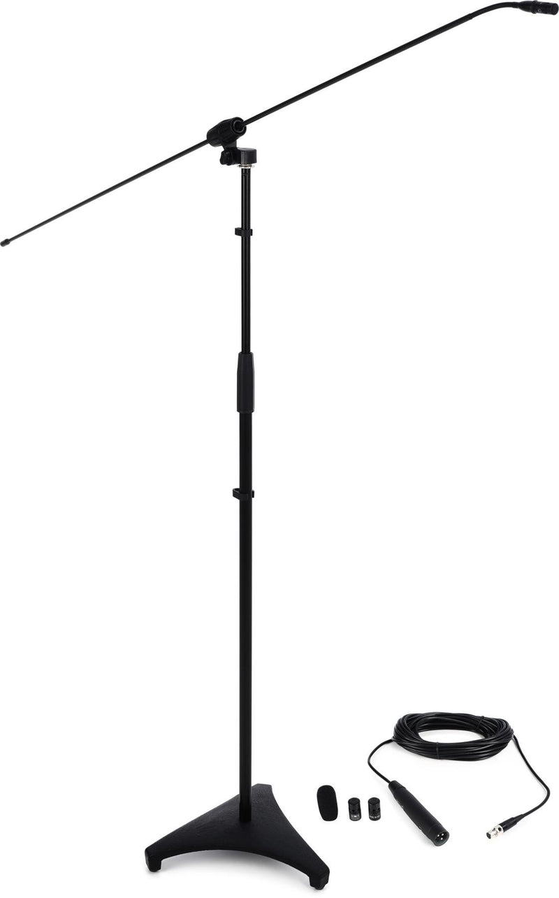 Galaxy Audio CBM-362D 3 Element Carbon Fiber Boom Mic W/ 35" Stand