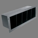 Atlas Sound CD4 Rack Mount Compact Disc Storage Shelf (Holds 40 CD's) 3RU