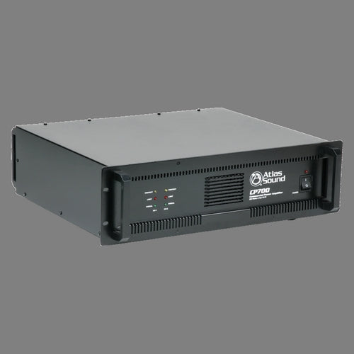 Atlas Sound CP700 High-Performance, Dual-Channel, 700 Watt Commercial Audio Amplifier