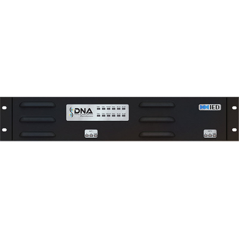 Atlas IED DNA2404CL Ul-1711 Listed 70.7-Volt 4-Channel Amplifier With Cobranet Network Audio