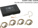 Galaxy Audio ESM8-OBG-4SEN Earset Mic 4 Senn Cables