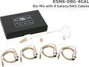 Galaxy Audio ESM8-OBG-4GAL Earset Mic 4 Galaxy/Akg Cables