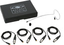Galaxy Audio ESM8-OBK-4SHU Earset Mic 4 Shure Cables