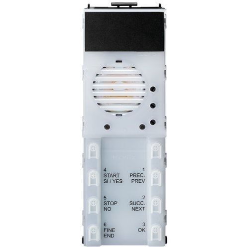 Vimar Elvox 13F3.B Audio unit 2F+ 8-button white LED