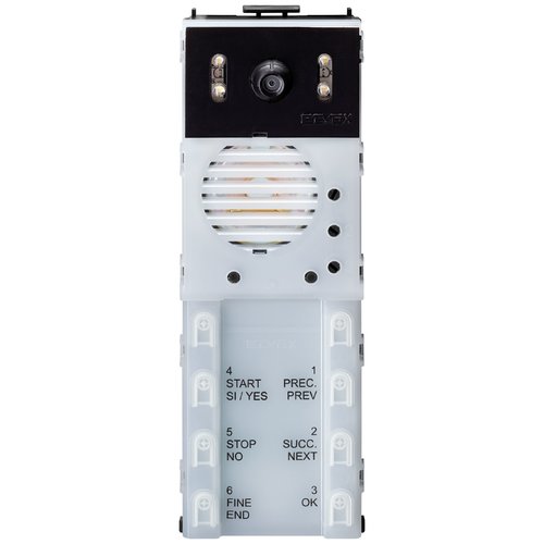 Vimar Elvox 13F5.B A/V unit 2F+ 8-button white LED