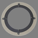 Atlas Sound FAMT-6 Adapter for converting 6" speaker hole pattern devices to  8" mounting hole pattern