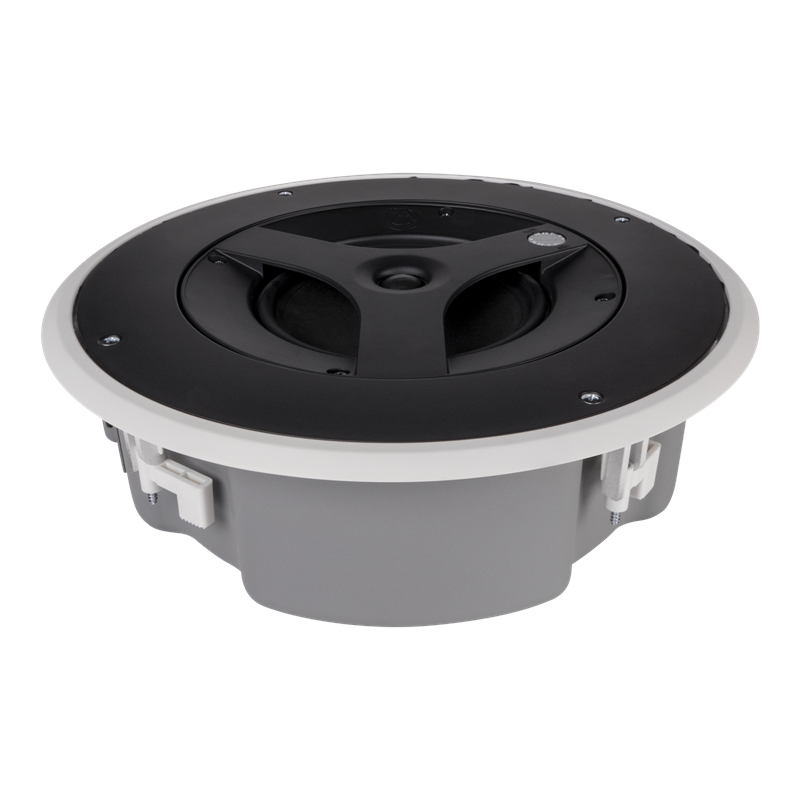Atlas IED FAP63TC-W 6.5" Coaxial Speaker System with 70.7/100V-32W Transformer/8? Bypass - Shallow Mounting Depth