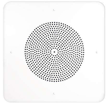 Speco G86TG1X1  8" Dual Paper Cone Square Grille Ceiling Speaker with Transformer