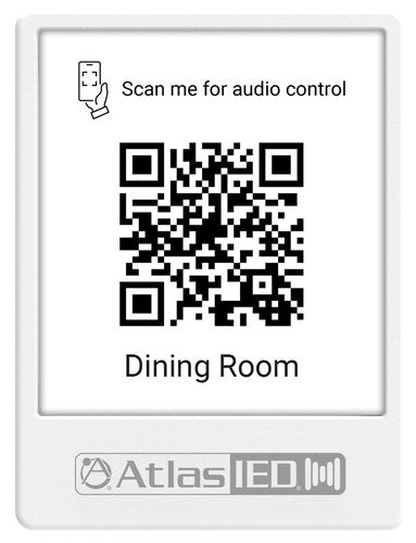 Atlas IED GEM-5 Atmosphere Virtual Wall Controller Qr Code Holder