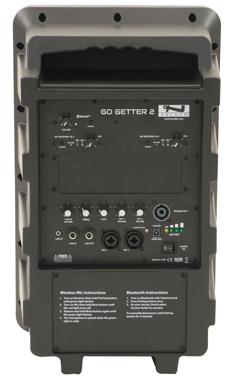 Anchor Audio GG2-U4 GoGetter Portable PA System