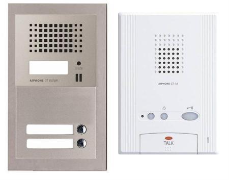 Aiphone GT-2OV 2 Apartment Multi Tenant Audio Open Voice Intercom System Set