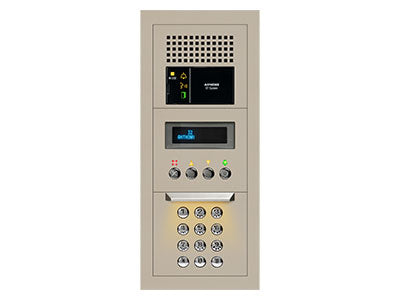 Aiphone GTA-DESB 10-Key Audio Entrance Panel Kit, 1 Wide x 3 High
