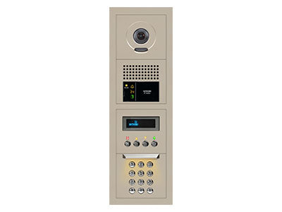 Aiphone GTV-DES104B 10-Key Audio/Video Entrance Panel Kit