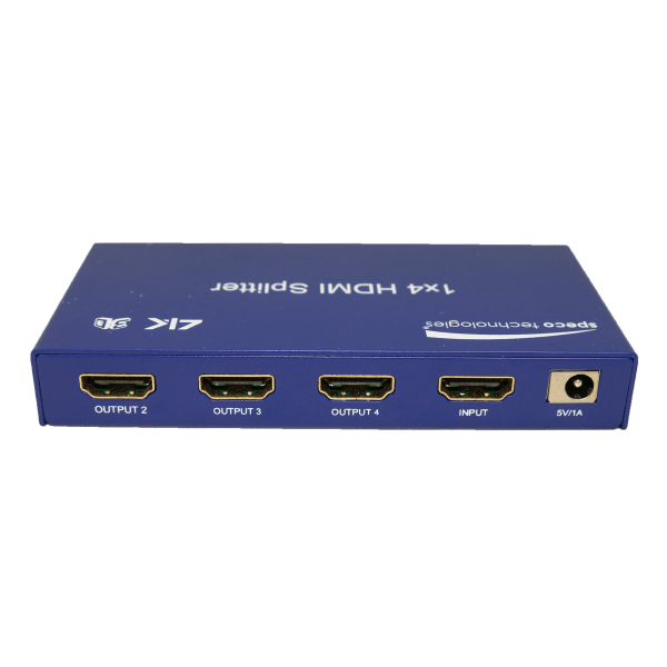 Speco HD4SPL2 HDMI 1 to 4 Splitter- Res up to 4K