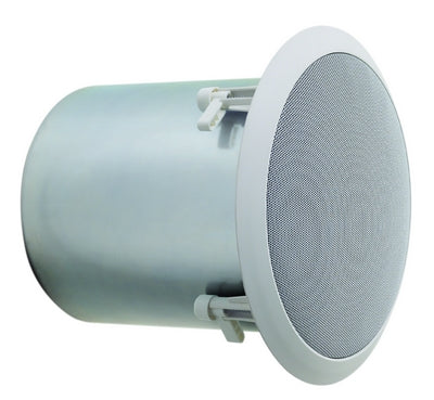 Bogen HFCS1 High-Fidelity Ceiling Speaker, Coax 6" Polypropylene LF,Off-white