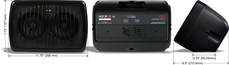 Galaxy Audio HS7 Hot Spot Vc-Black