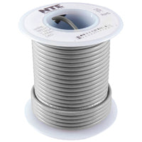 NTE WH26-08-500    HOOK UP WIRE 300V STRANDED TYPE 26GAUGE GRAY 500 FEET