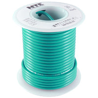 NTE WH18-05-500    HOOK UP WIRE 300V STRANDED TYPE 18GAUGE GREEN 500 FEET