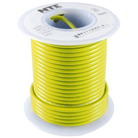 NTE WH18-04-1000   HOOK UP WIRE 300V STRANDED TYPE 18GAUGE YELLOW 1000 FEET