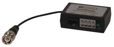 Altronix HubWayAvPK 24/28VAC Video Balun/Data/Video Combiner , 8 Pack