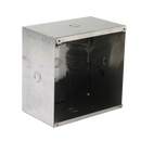 Atlas IED IP-FEST-HVP Flush Mount Straight Enclosure for IP-HVP Only, Stainless Steel, White
