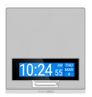 Atlas IED IP-SDMF 8" In-Wall PoE+ IP Loudspeaker Endpoint with Microphone, LCD Display, and Flashers