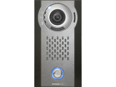 Aiphone IX-DV SIP Compatible Surface Mounted IP Video Door Station Vandal Resistant Aluminum Die Cast Cover