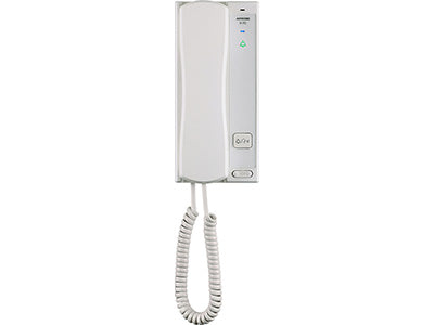 Aiphone IX-RS-W SIP Compatible IP Audio Sub Station Hands-free or Privacy Handset (White)
