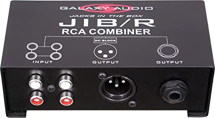 Galaxy Audio JIBR RCA Combiner