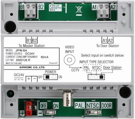 Aiphone JPW-BA Long Distance/ CCTV Adapter for JP Series