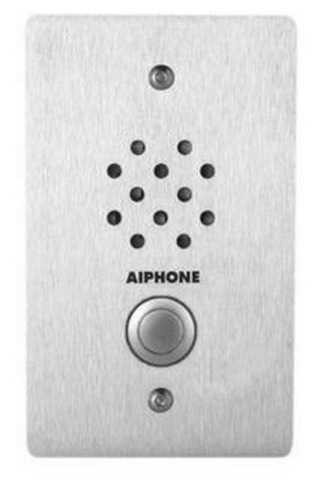 Aiphone LE-SS-1G Flush Mount,1-Gang Stainless Sub-Station
