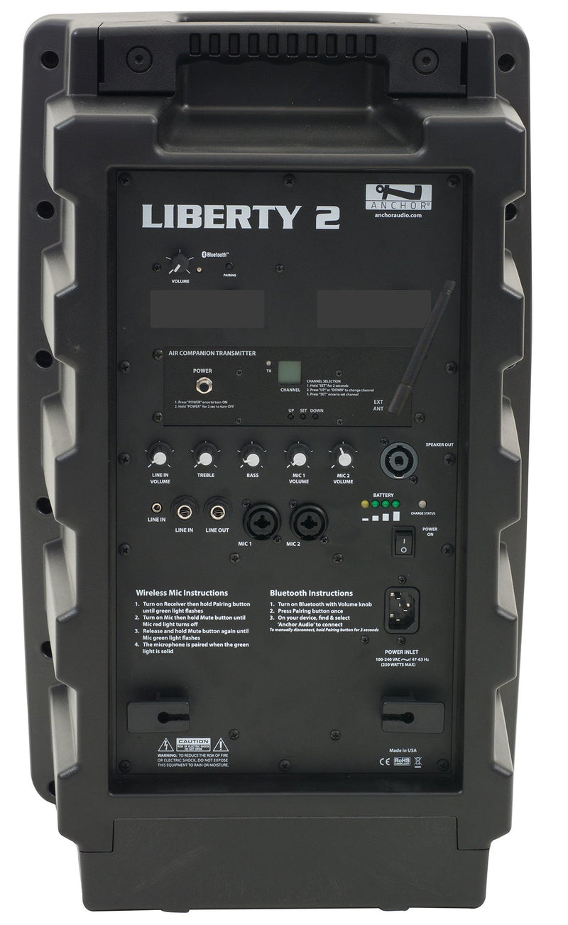 Anchor Audio LIB2-X Liberty with built-in Bluetooth & AIR wireless transmitter