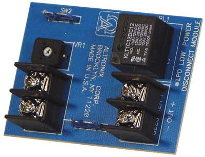 Altronix LPD Low Power Disconnect Module - 12VDC/24VDC
