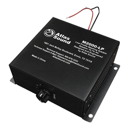 Atlas Sound M2000-LP Low Profile Security Masking Speaker