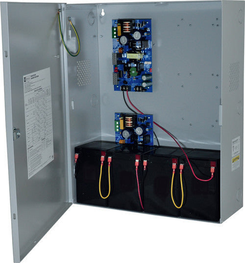 Altronix MAXFIT11FE Dual Power Supply Expandable Power Systems, 12VDC/24VDC @ 4A 12VDC/24VDC @ 4A, BC750 Enclosure